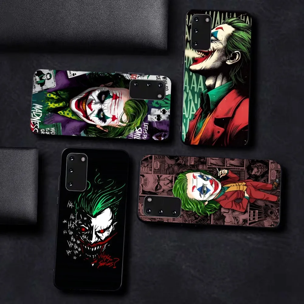 Clown Buffoon J-Joker Phone Case For Samsung S 9 10 20 21 22 23 30 23 24 plus lite Ultra FE S10lite Fundas