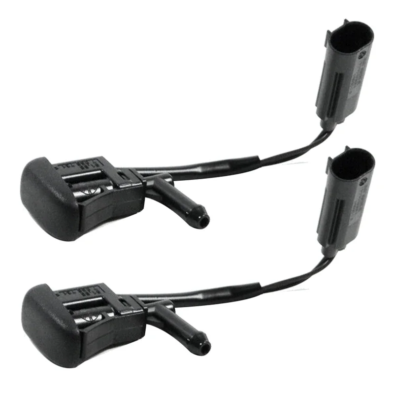 

2Pcs New Windshield Heated Washer Sprayer Nozzle Jet 61668361039 For-BMW 3 Series E46 325 330 2003-2006 / E89 Z4 2009-2015