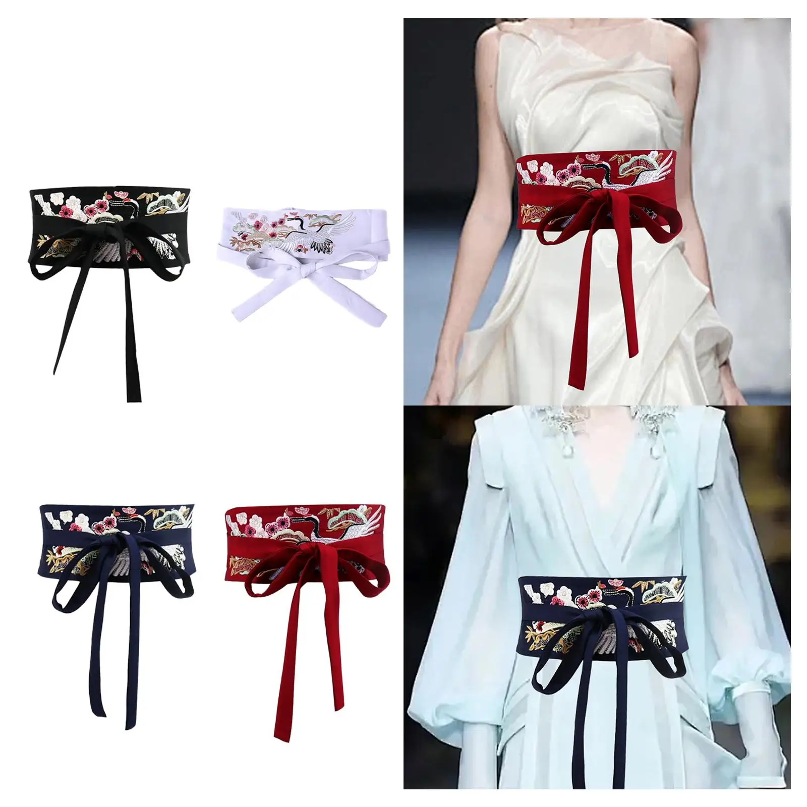 Kimono Robe Obi Bel… - image