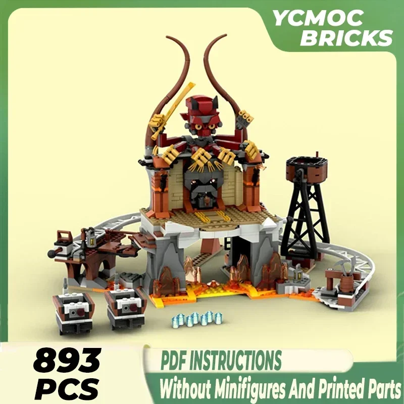 

Doomsday Street View Model Moc Building Bricks Temple Of Doom Technology Modular Blocks Gifts Christmas Toys DIY Sets Assembly