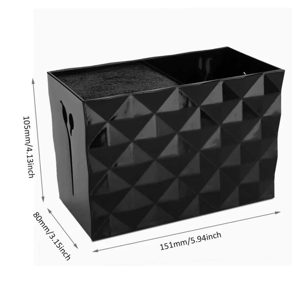Black Hairdressing Tools Storage Box White Large Capacity Barber Scissors Holder Box Red Portable Hairdressing Scissor Holder 6