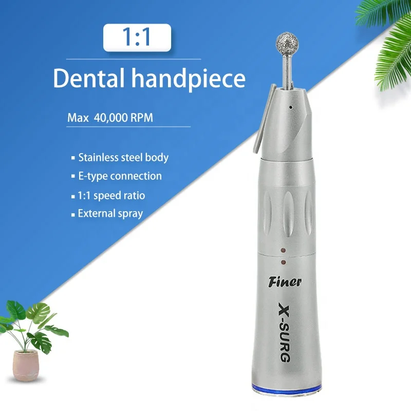 Manufacturer wholesale fiber optic den tal sinus lift handpiece den tal straight handpiece den tal im plant equipment