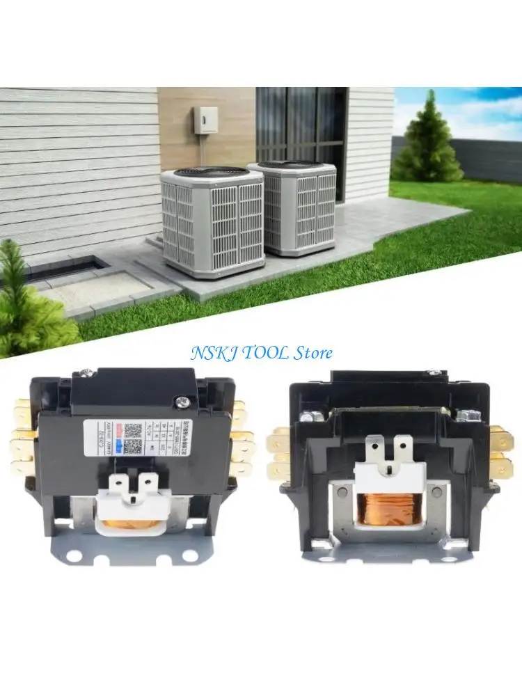 L8RC High Performances Air Conditioner Contactor 130A 30A 220V Coils Daily Use