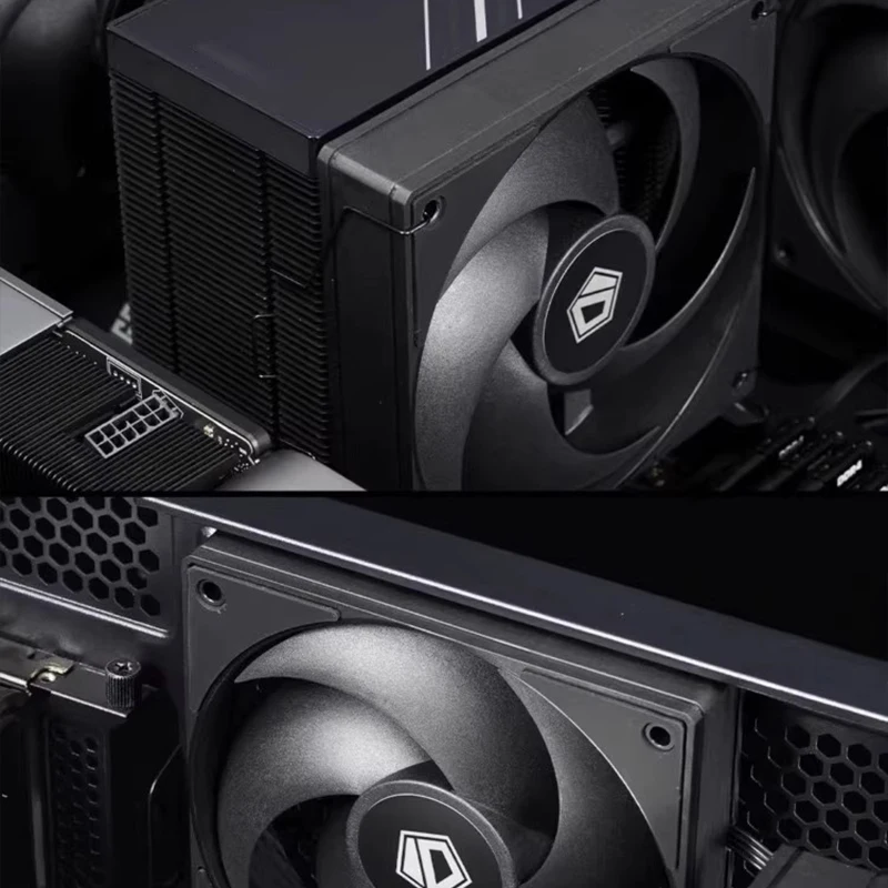 ID-COOLING AS-120-K 120mm High Performance Computer Cooling Fans,Fan Speeds: 300-2000 RPM, Hydraulic Bearing Quiet Long Lifespan image 6