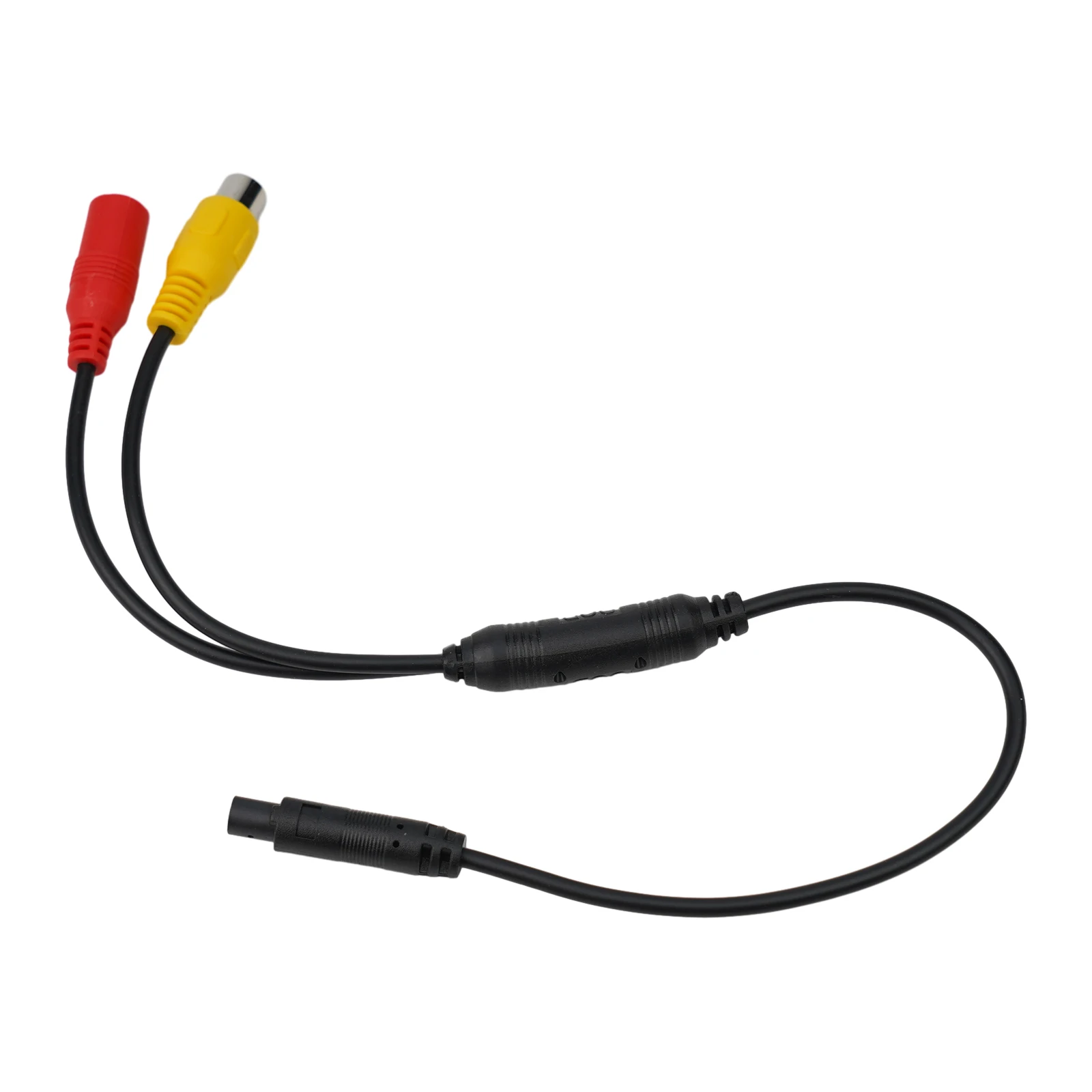 DC 12V Car CVBS Male To 4 PIN Female Conversion Cable 50cm For Rear View Mirror DVR Parking Monitor Connect Reverse Camera