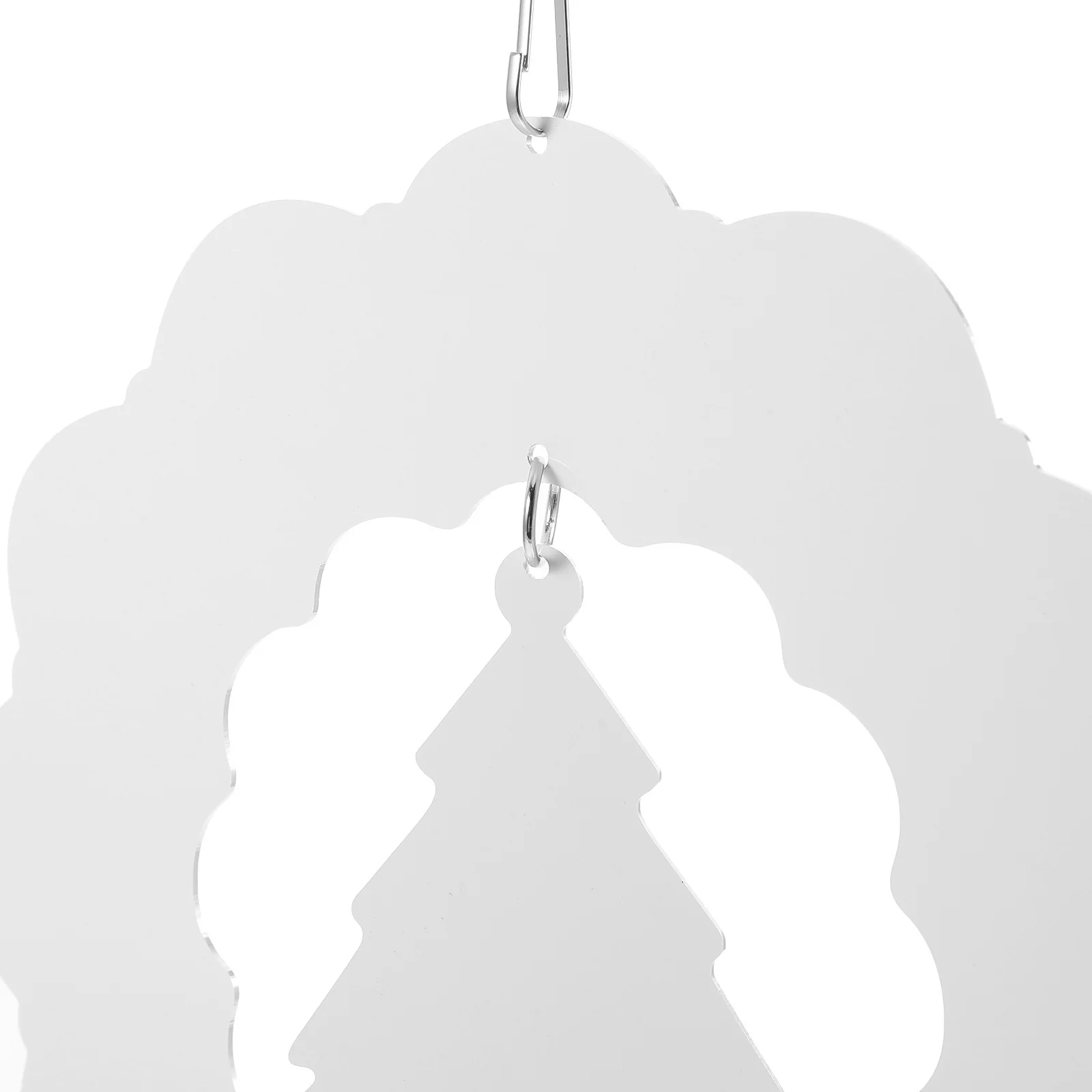 

Aluminum Sublimation Wind Spinner Blank DIY Hanging Ornament for Garden Yard Porch Bedroom Lawn Wind Spinner Decoration