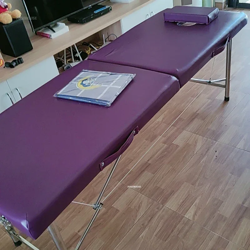 Camilla fisioterapia plegable
