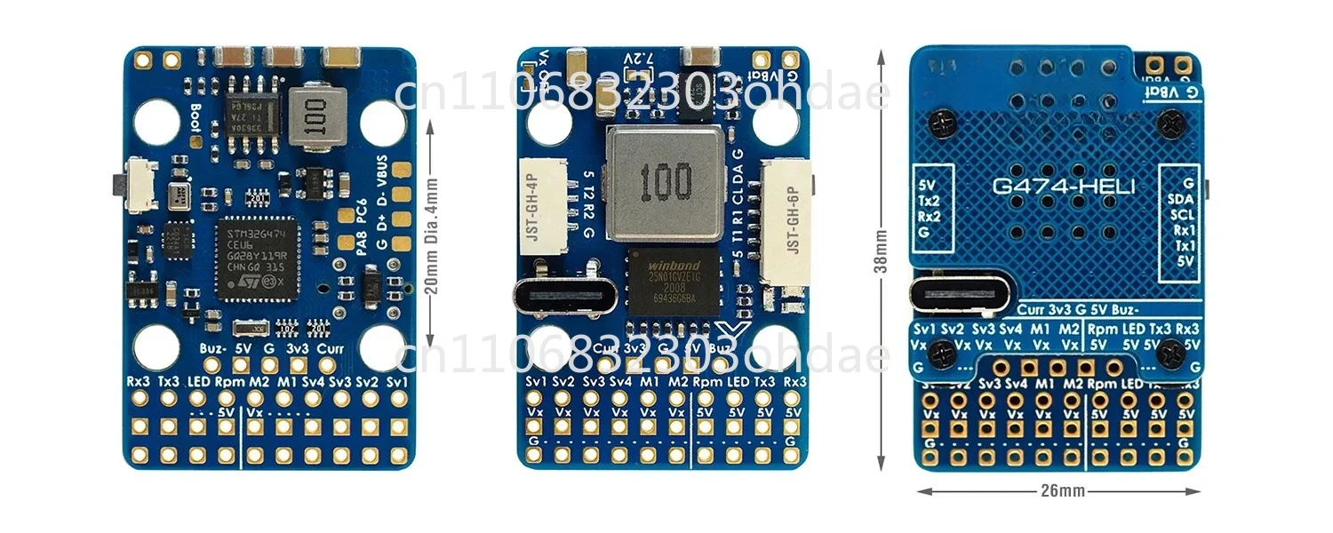 contrOleur-flybarless-g474-heli-rc-helicopter