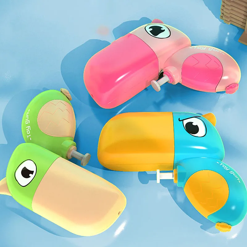 Wasserspiel zeug Strand Wasser pistole Mini Wasser pistole Wasser pistole Spielzeug Cartoon Design Kinder Wasserspiel zeug