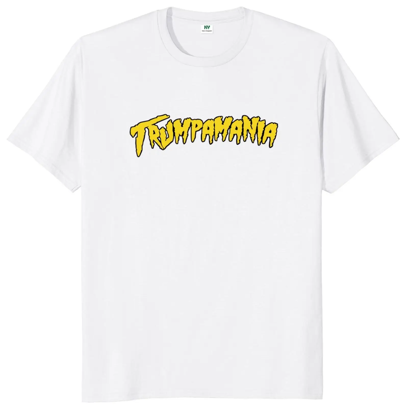 Trumpamania-Camiseta divertida para hombre y mujer, ropa Retro de 100% algodón, suave, Unisex, talla europea