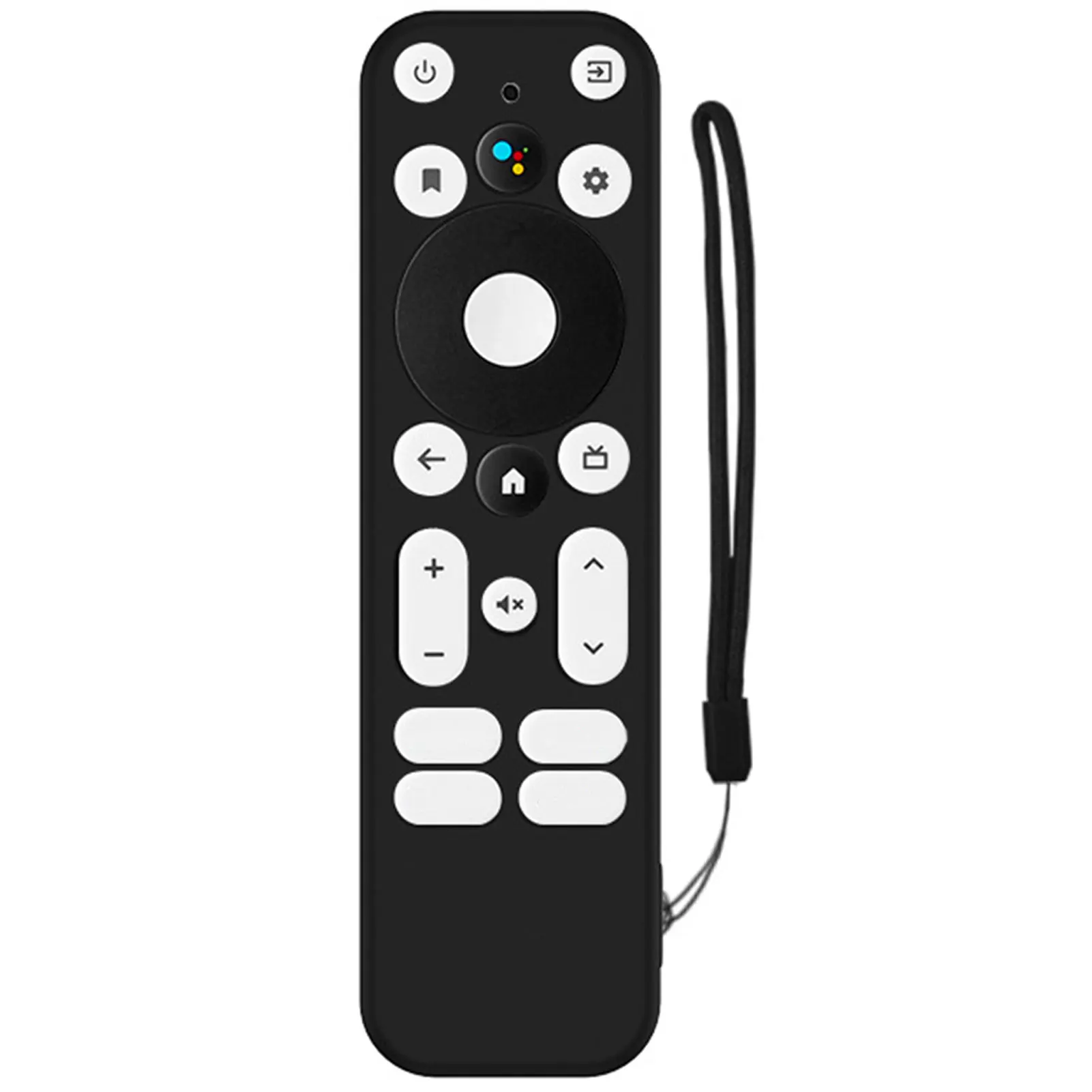 Silicone TV Remote Control Protective Sleeve All-inclusive TV Remote Control Cover Shockproof For Onn. AndroidTV 4k Uhd