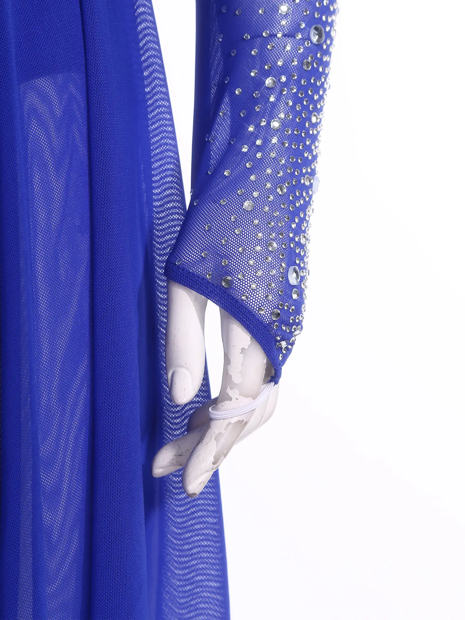 Conjunto de Dança Latina Strass e Transparência - usage example