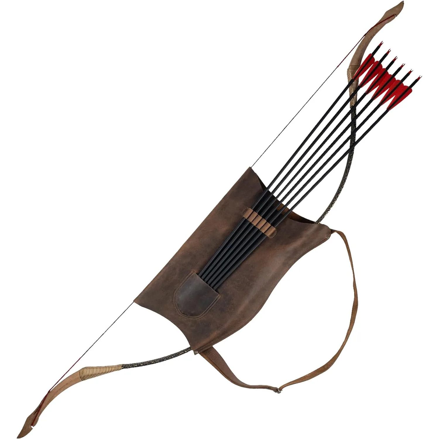 Supplies Arrow Bag Outdoor Easy and Convenient Strap Arrow Bag Retro Medieval Arrow Pot Coslon