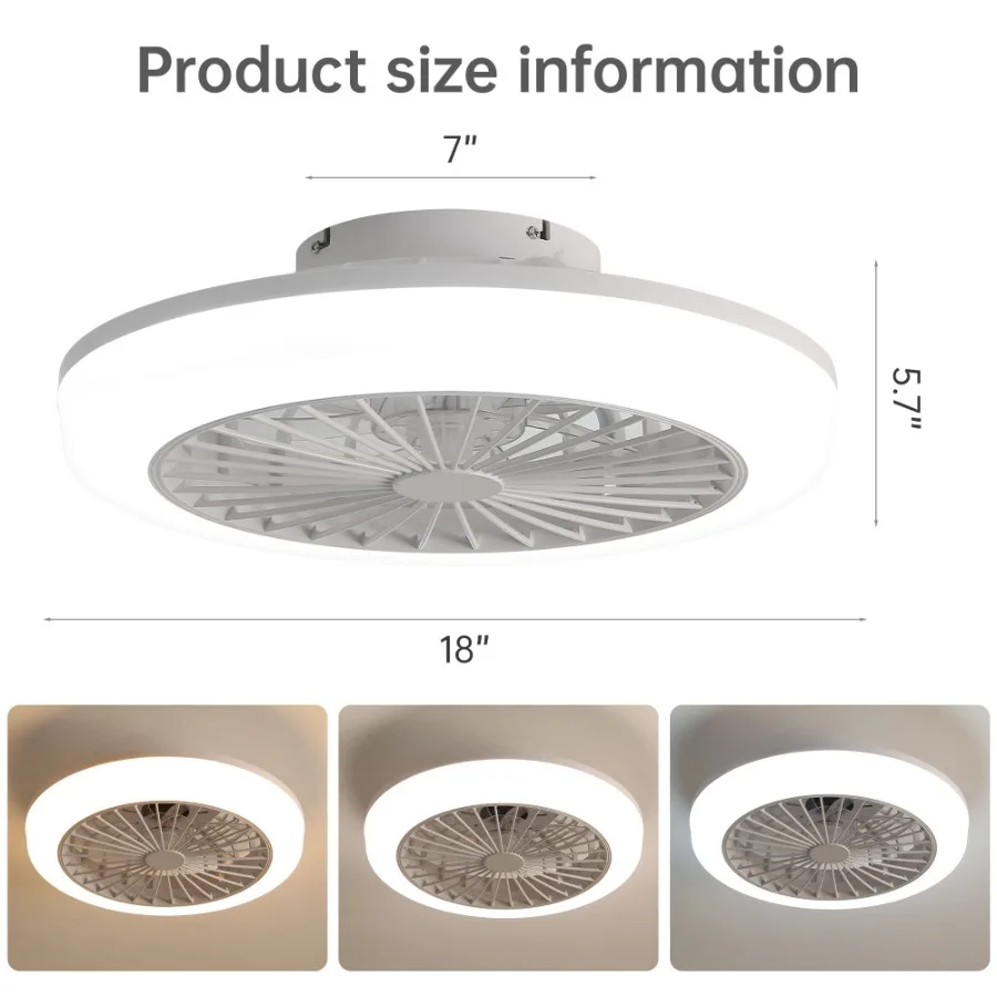 Ventilatori da soffitto in plastica