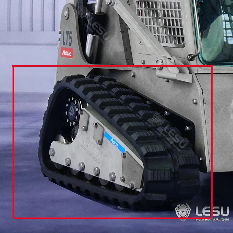 

Rubber Tracks For 1/14 LESU Hydraulic Skid Steer Loader B0008 RC Model Outdoor Toys TH18253