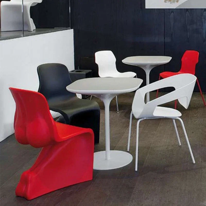 Customized other chair and her chair FRP human body style personalized dining chair