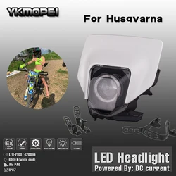 Motorcycle 2022 New LED Headlight Headlamp Head Light For Husqvarna FE250 FE350 FE450 Universal Off road Dirt Bike LED Headlight