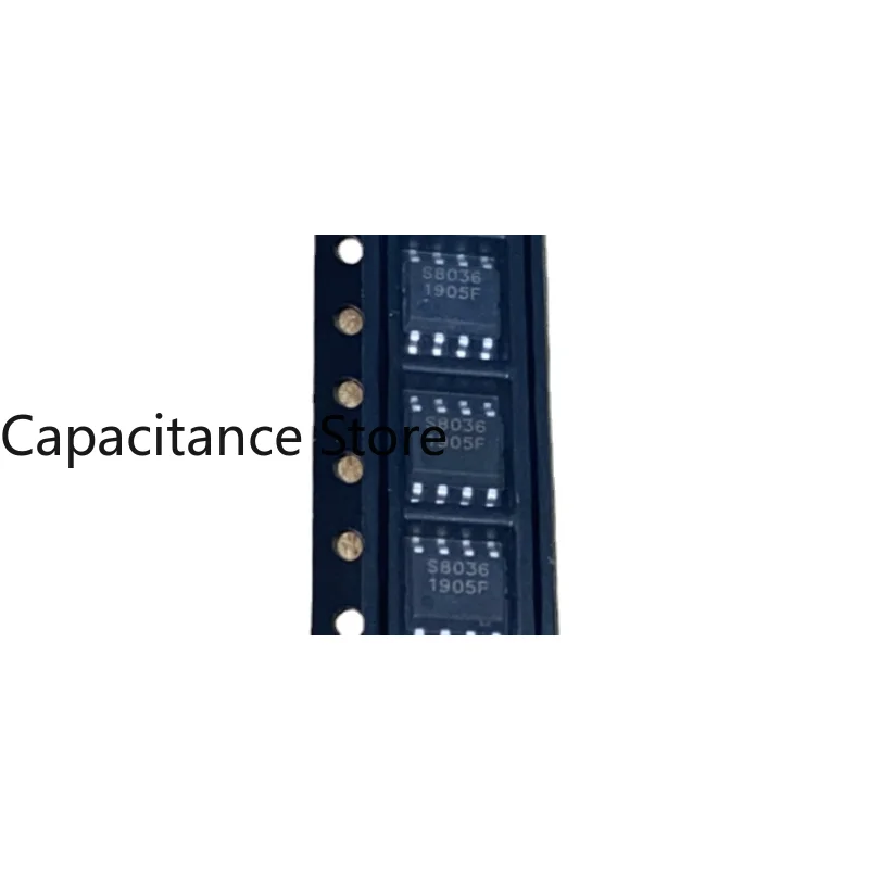 10PCS New Original STI8036 STI8036BE SOP-8 Silkscreen S8036 Power Manager Chip
