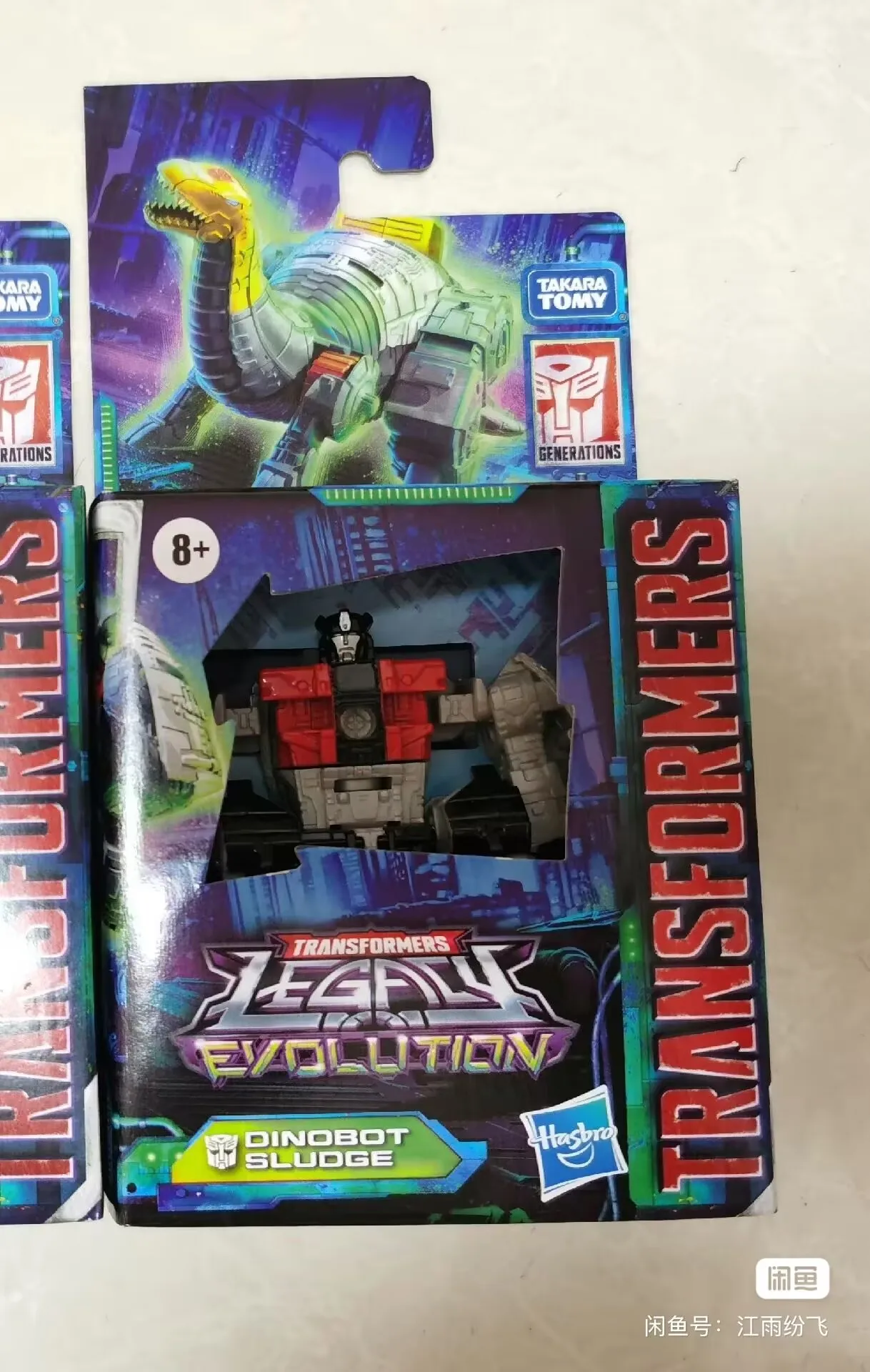 Takara Tomy Hasbro Transformers Legacy Dinobot Sludge Evolution Core figura de acción modelo Robot adornos figura juguetes PVC