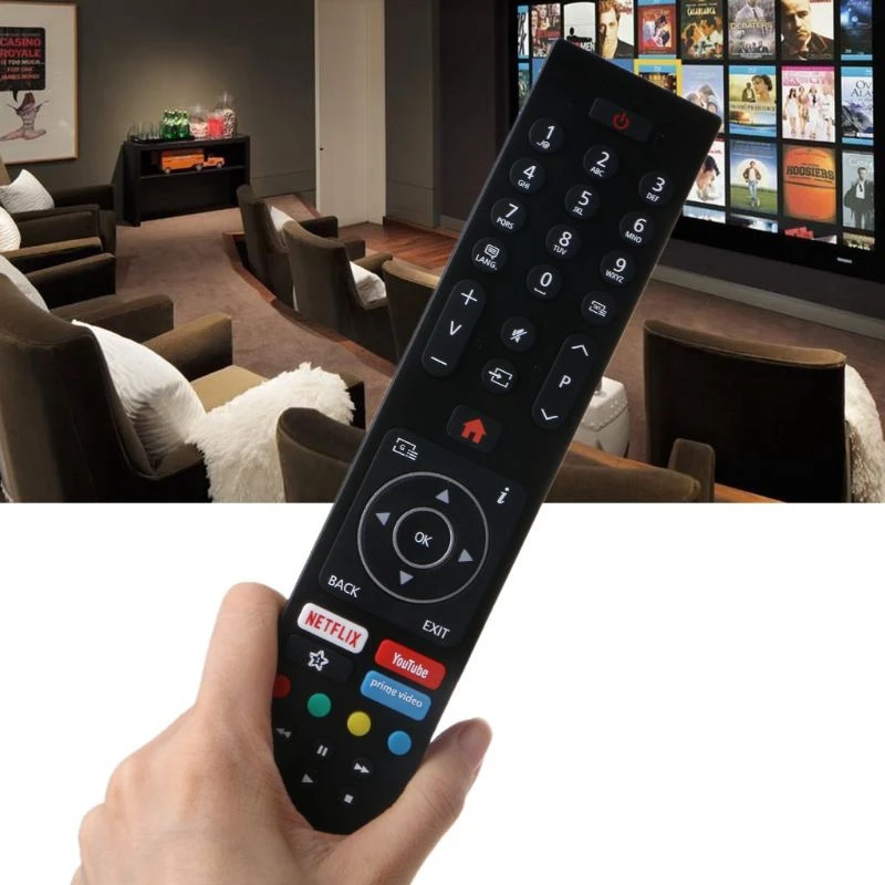 Remote Control For BUSH RC43137 RC43137P Hyundai RC43137 RC43137P Hitachi RC43135 RC43135P Logig L32SHE19 Smart 4K HDTV