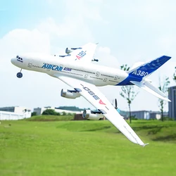 Wltoys xk a120 rc飛行機,2.4ghz,3チャンネル,6軸gyro,airbus 380,rcグライダー,プラスチックや液滴の泡,rtf