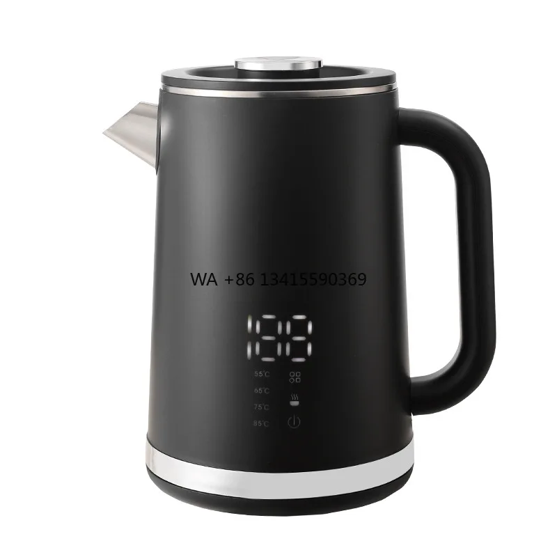 

Best Price Smart 1.7L Thermostatic Electric Kettle Cordless with Large Screen Temperature Display for Use