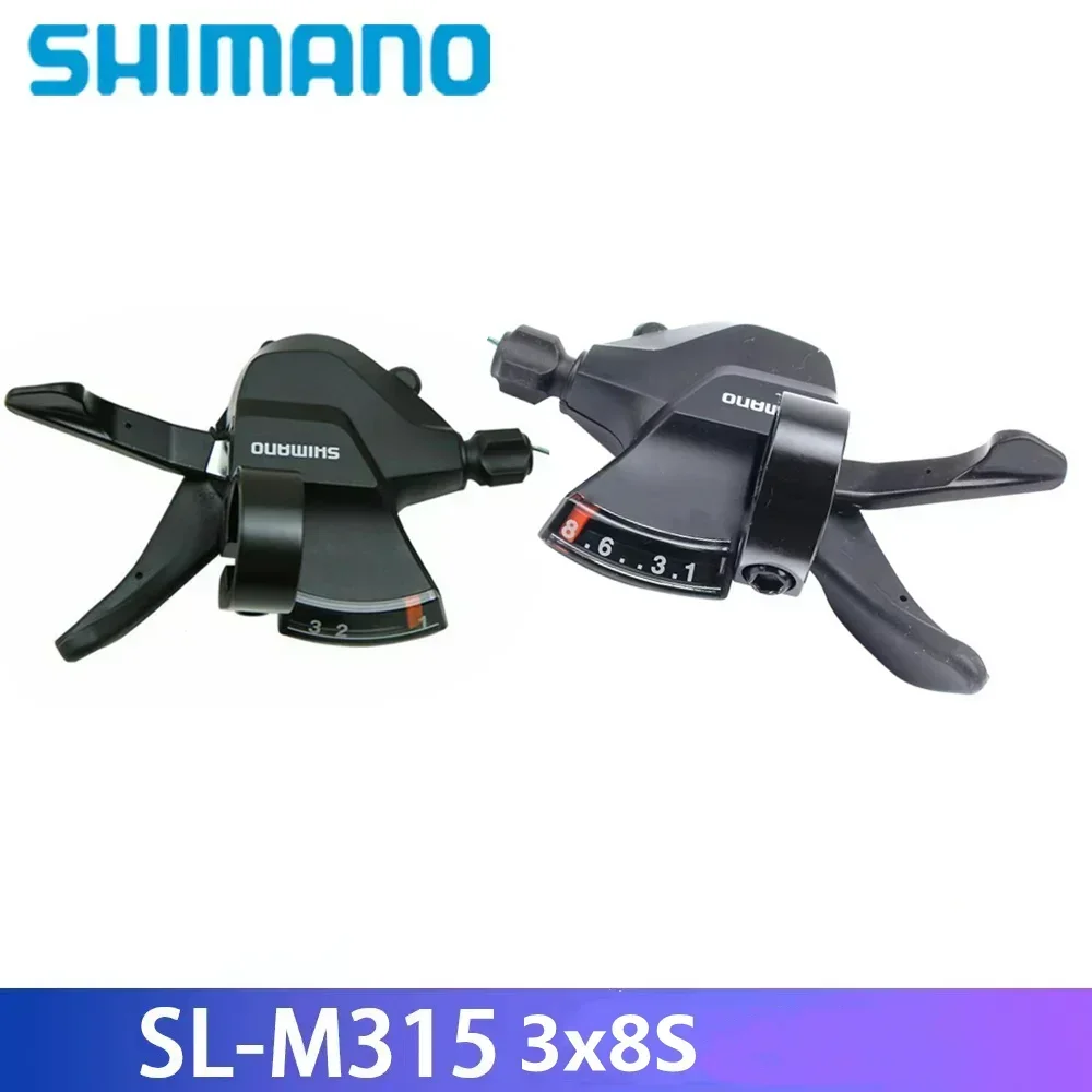 SHIMANO Altus SL-M315 2s / 3s / 7s / 8s / 2x7s / 2x8s / 3x7s /3x8s Shifter Trigger Set Rapidfire Plus w/Shifter Cable Original