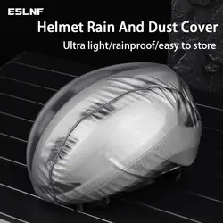 Rainproof Road Bicycle Helmet Cover Portable High Elastic Helmet Raincover Ultralight Bike Helmet Cover Bike Accessories