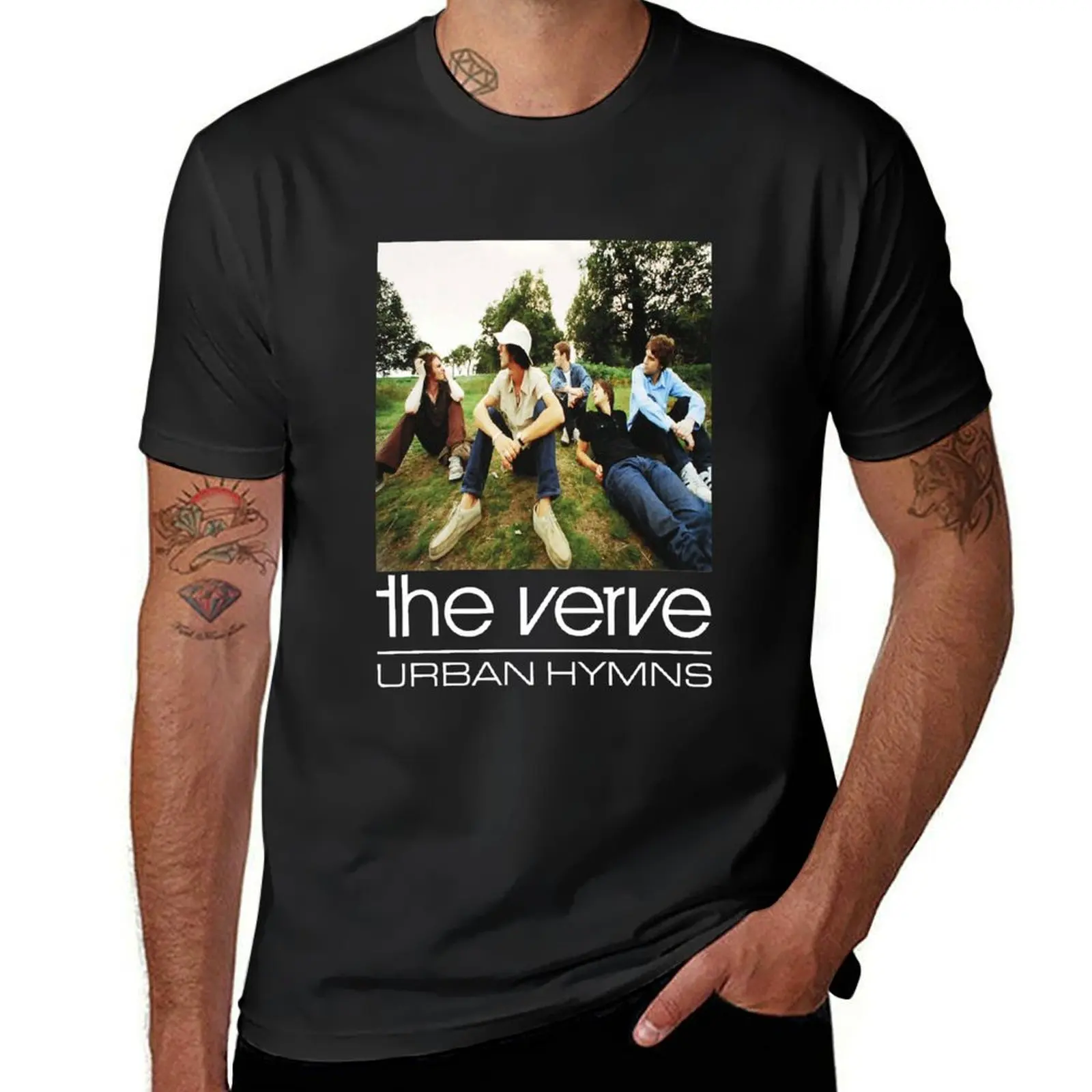 Reunite Singer Songwriter Guitar Drums Alternatif Band Most Popular Mussicians The Verve Richard Ashcroft Gift For Fan T-Shirt