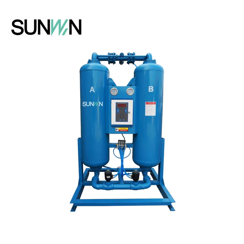 Athermless desiccant air dryer for beverage plant