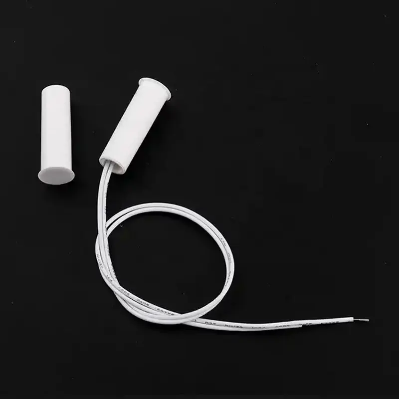 10pcs Door Window Magnetic Contact Sensor Wired DC12/24V With OKI Reed Switch For Home Security Alarm System