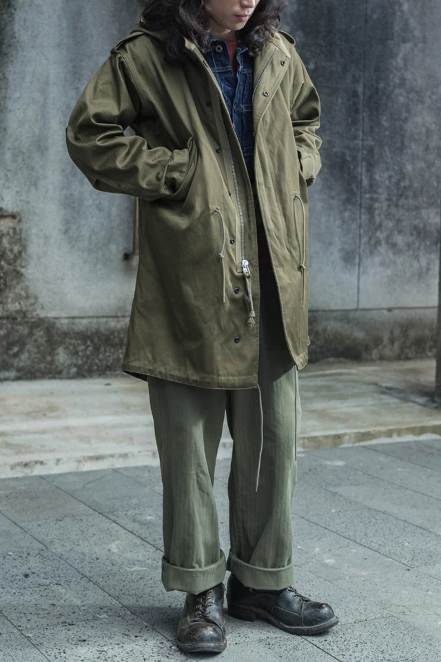Bronson M-1951 Fishtail Parka Shell Sateen Cotton Army Type M-51