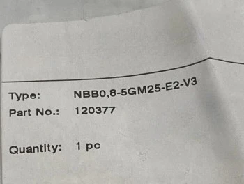 

Brand New 1PCS NBB0.8-5GM25-E2-V3 Switch, Hot Sale, Full Stock, High Quality Expedited shipping