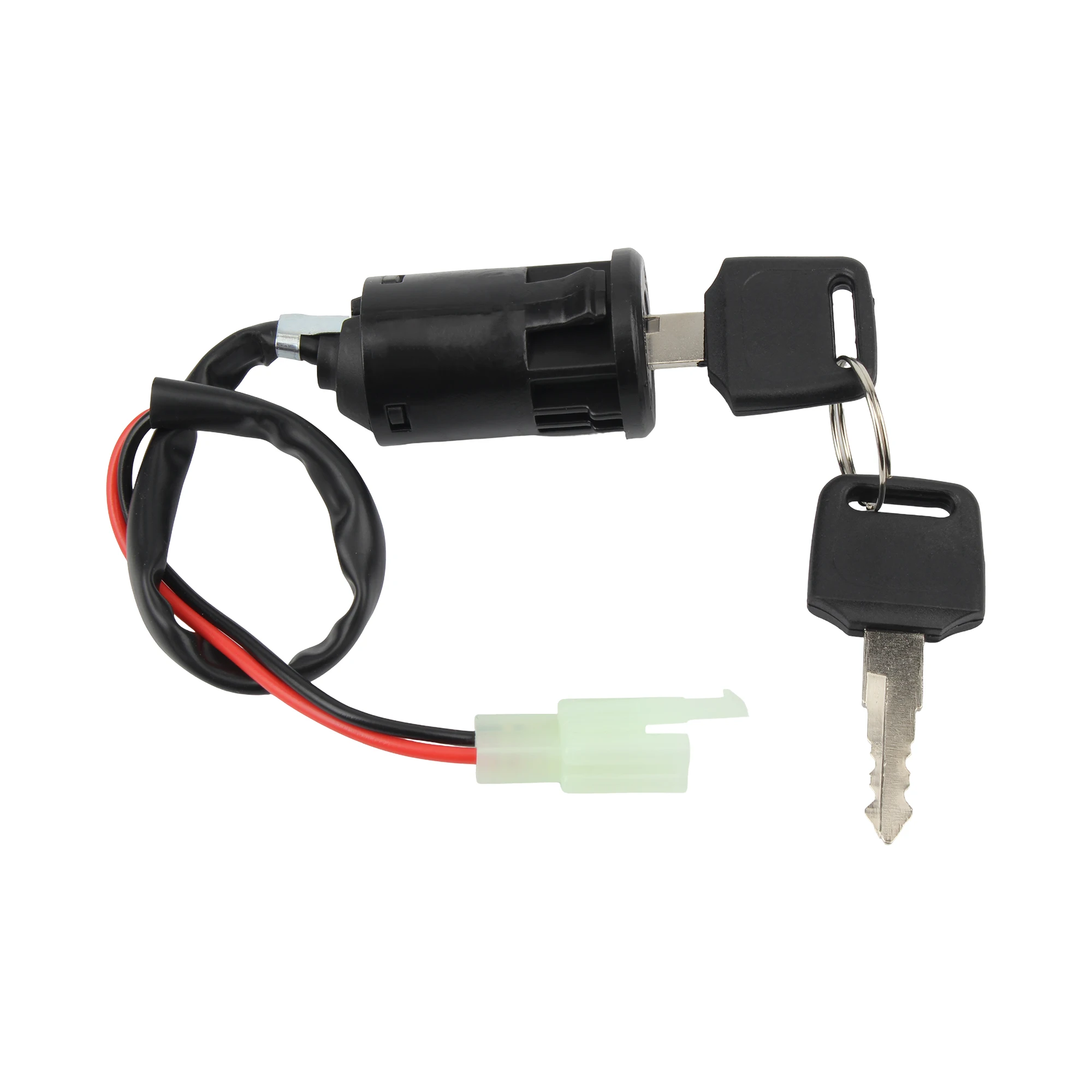 Motorcycle Ignition Switch 2 Wire Lock Female Ignition Key For Suzuki Honda AQuad 4 Wheeler ATV Scooters Universal accessories