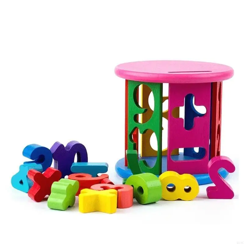 M89C الأطفال متعددة الأغراض لعبة الخشب القوية للفرز لعبة لتعزيز المهارات الحركية