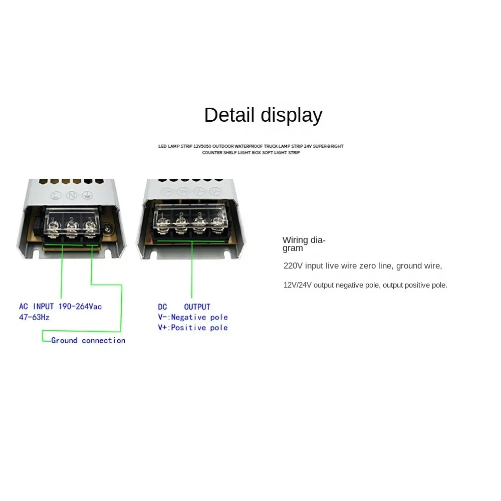 High Quality Ultra Thin LED Lighting Transformers AC180-240V TO DC 12V 24V Power Supply 60W 120W 180W 200W 300W 400W LED Strips
