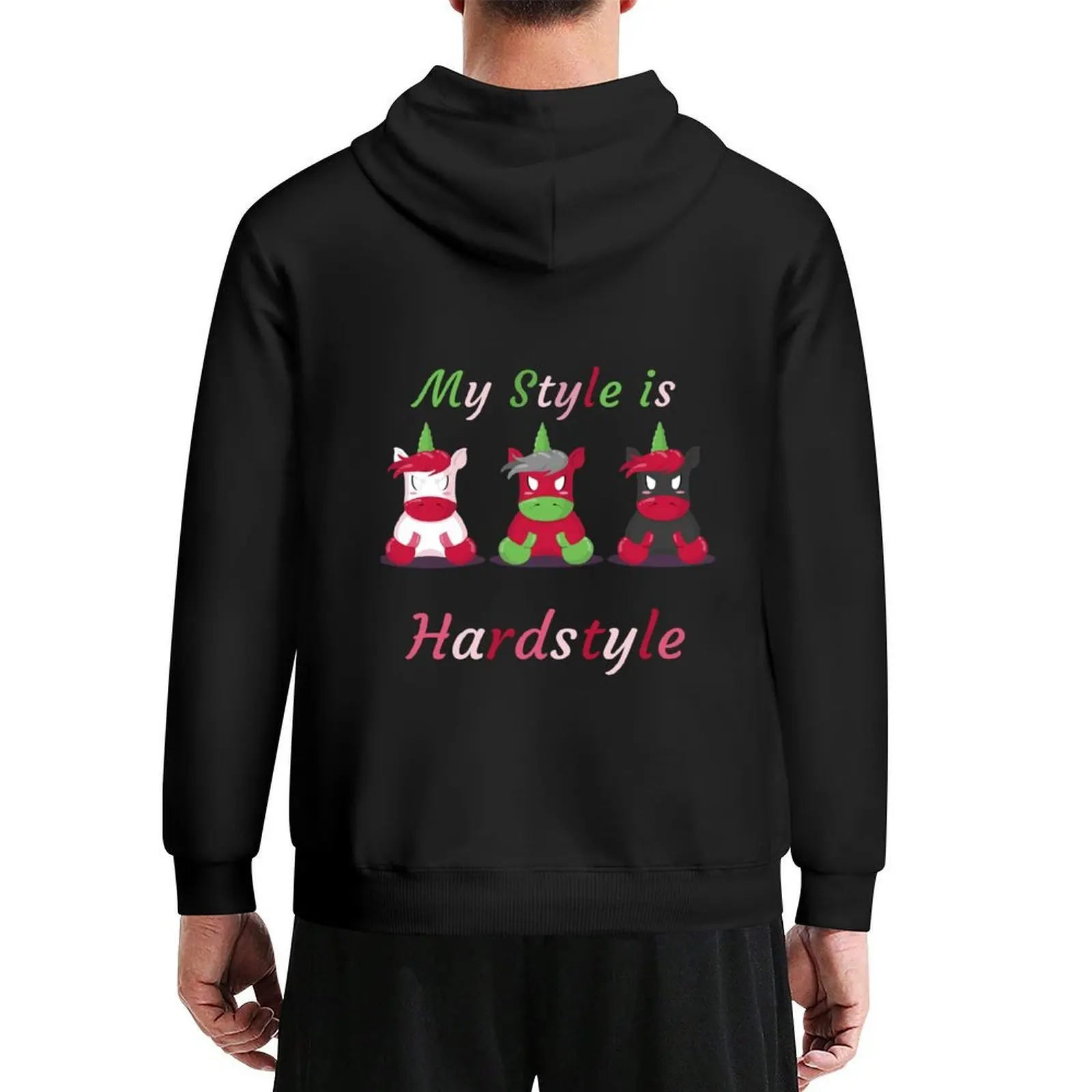 

hardstyle is my style Hoodie hooded shirt men's coat korean style clothes mens clothes tracksuit