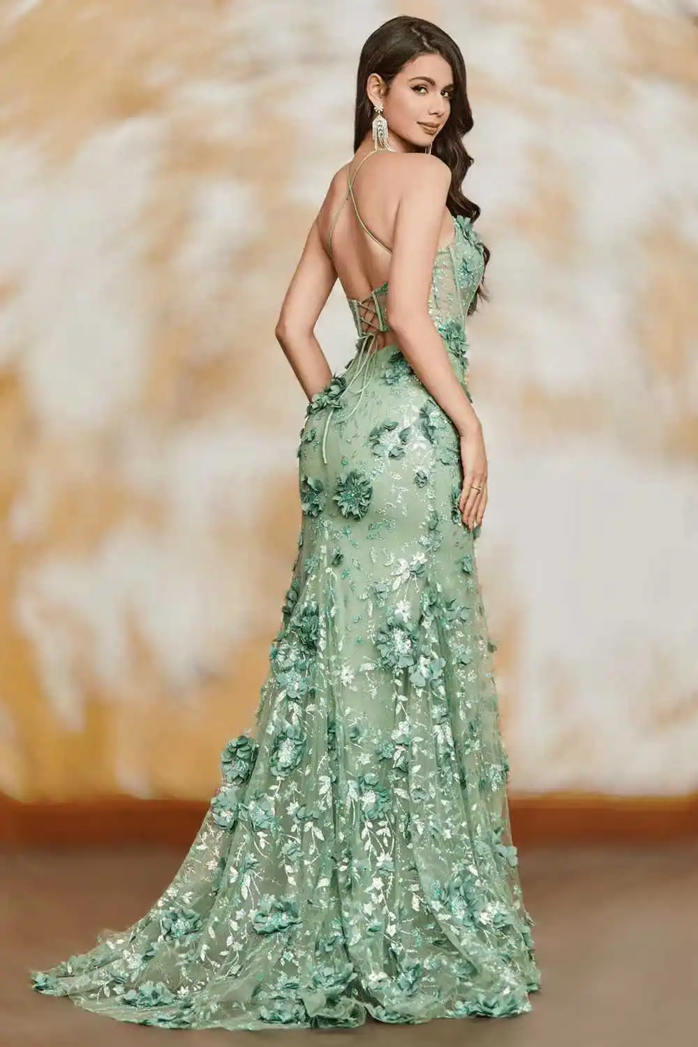 

African 3D Flower Beaded Sequins Lace Fabric 2025 High Quality French Nigerian Embroidery Lace Tulle Fabric For Wedding Dresses