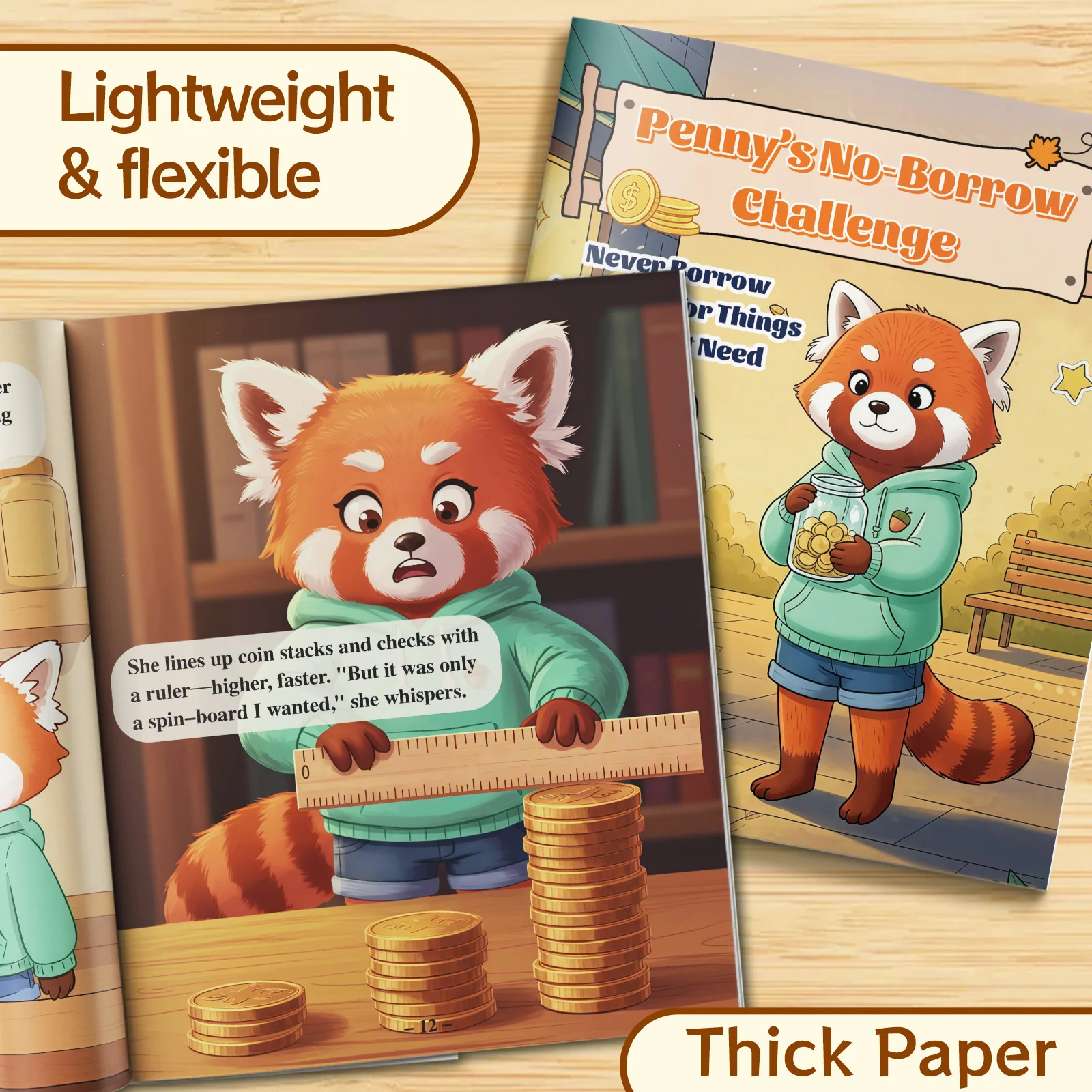 Financial Literacy Book: Never Borrow Money for What You Don’t Need, Illustrated Story to Teach Smart Spending