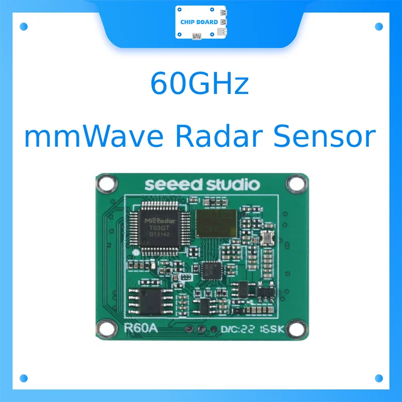 

60GHz mmWave Radar Sensor - Fall Detection Module Pro MR60FDA1 | FMCW, Sync Sense, Privacy Protect, high stability, support sec