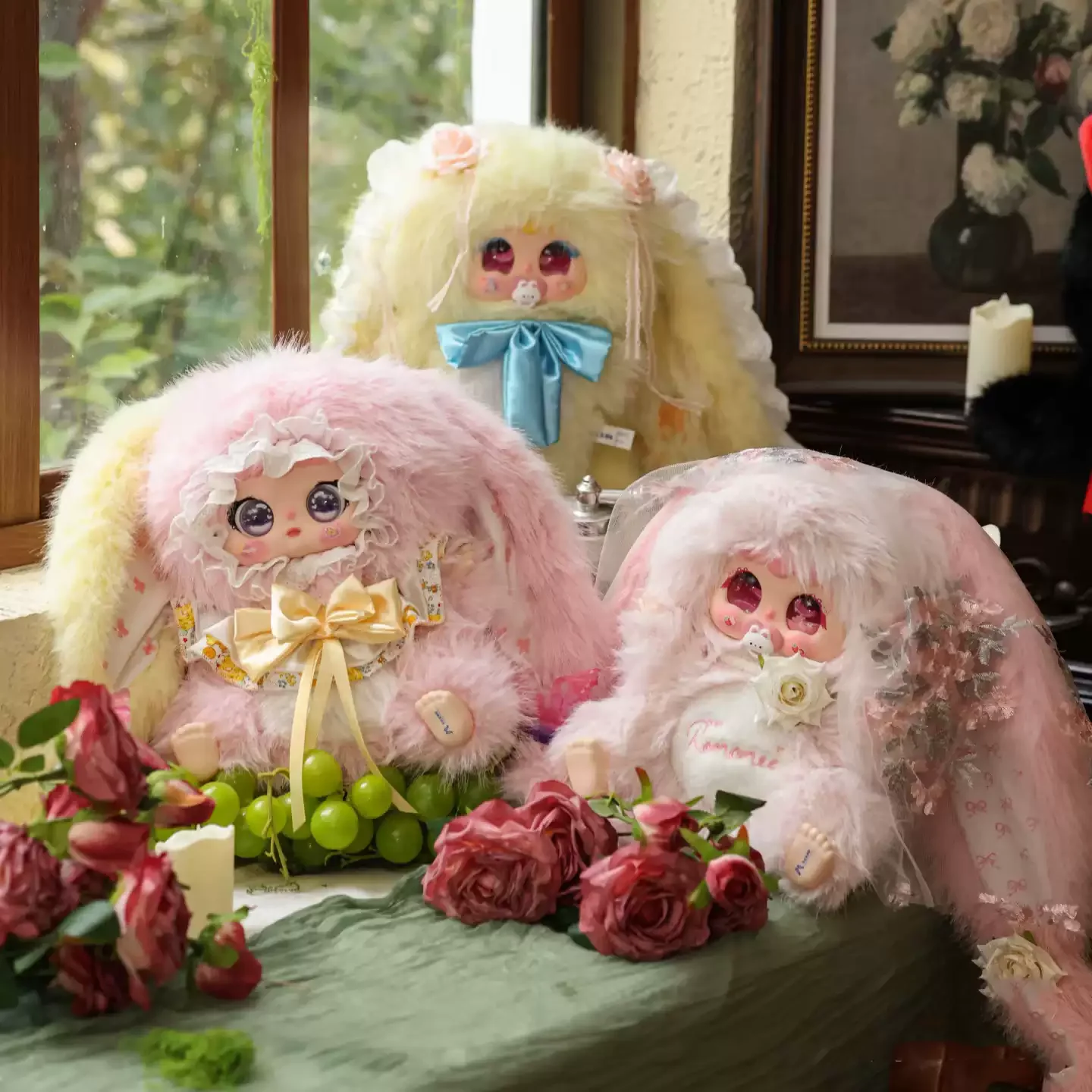 

MOOTOY Stuffed Doll Blind Box Little Princess Jiimo 600% Jumbo Size Rose Dream Island Collection Pink Birthday Gift For Girl