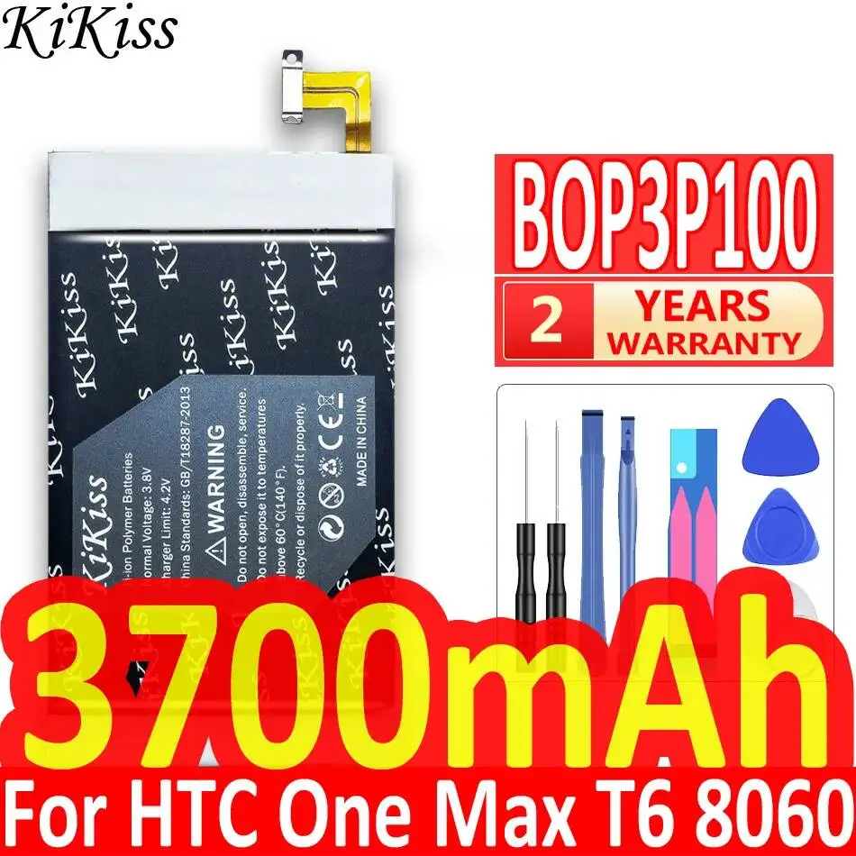 

Mobile Phone Battery BOP3P100 Durable 3700mAh Reliable Power Supply For Htc One Max T6 8060