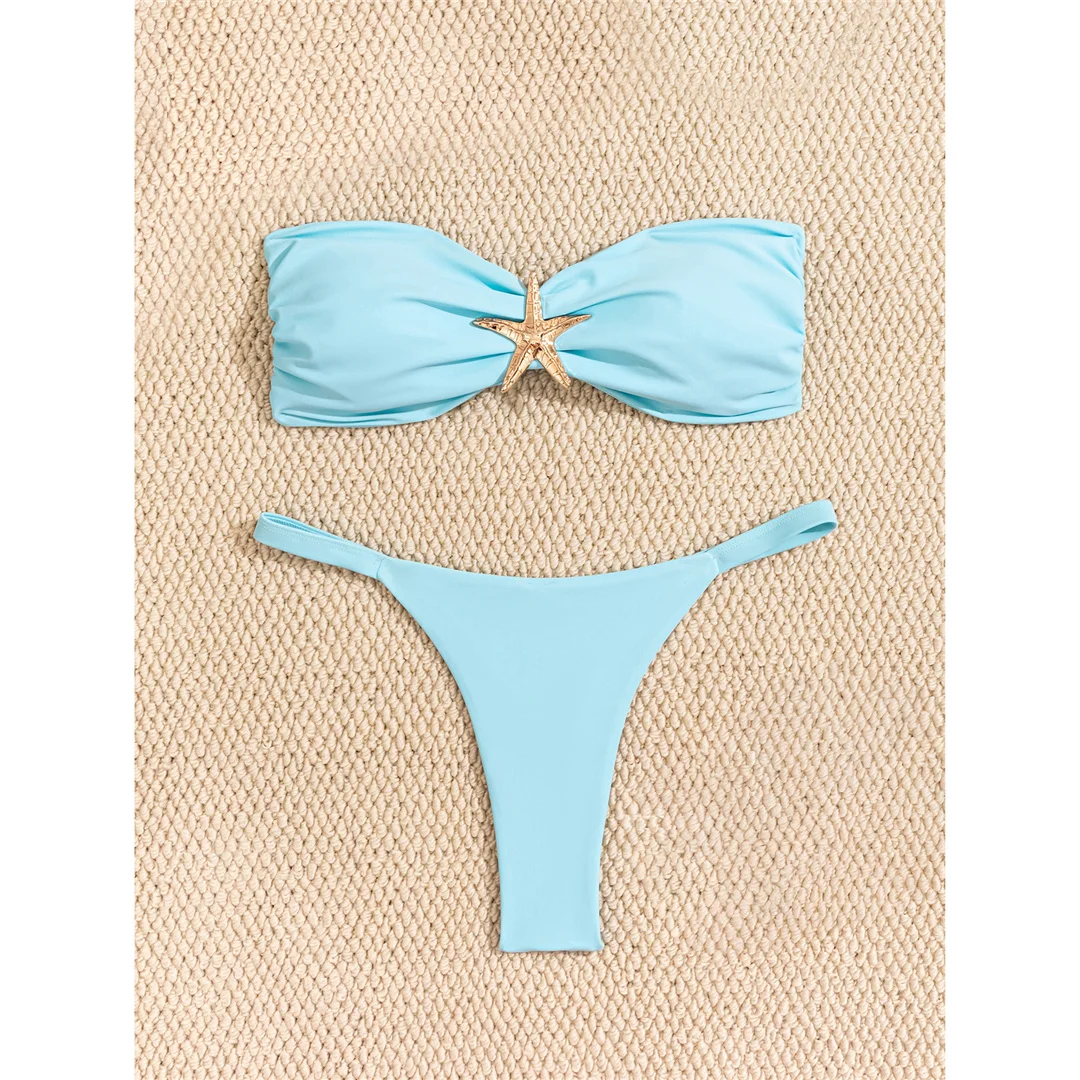 XS-L Extreme String Mini Micro Thong Bikini Damen Badeanzug Frauen Bademode Zweiteiliger Bikini-Set Badeanzug Schwimmanzug V6861 – Detail 3
