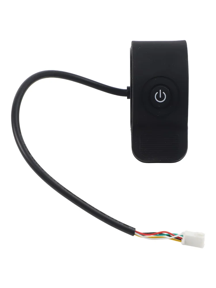Electric scooter thumb throttle and speed controller replacement part with ergonomic textured grip for better control