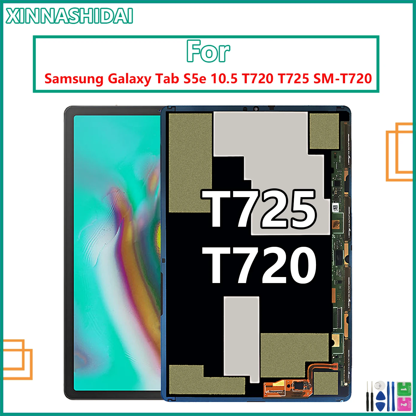 10.5\'\' LCD For Samsung Galaxy Tab S5e 10.5 T720 T725 SM-T720 SM-T725 LCD Display Touch Screen Digitizer Assembly Replacement