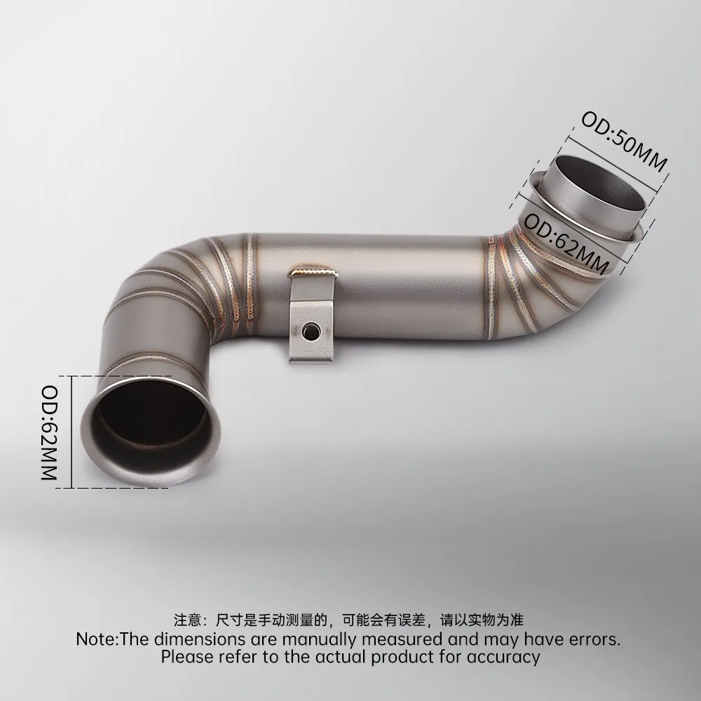 For DUKE 790 Duke 890 R 790 Adventur R 790 R Rally 2018 - 2026 Motorcycle Modify Mid Link Pipe Exhaust Escape various styles