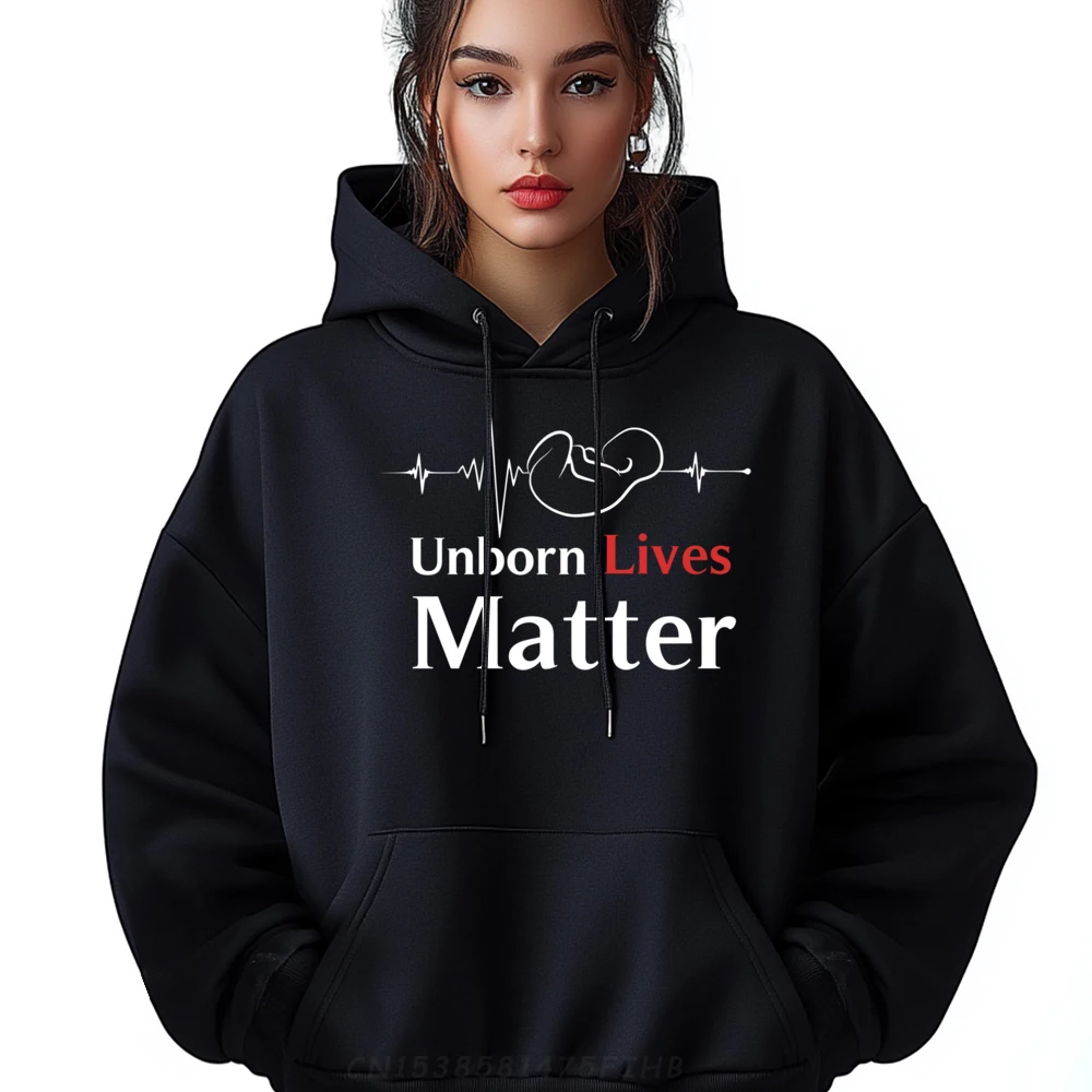 

Unborn Lives Matter Heart Beat Fetus Pro-Life Streetwear Streetwear Printed On Christmas Sweater