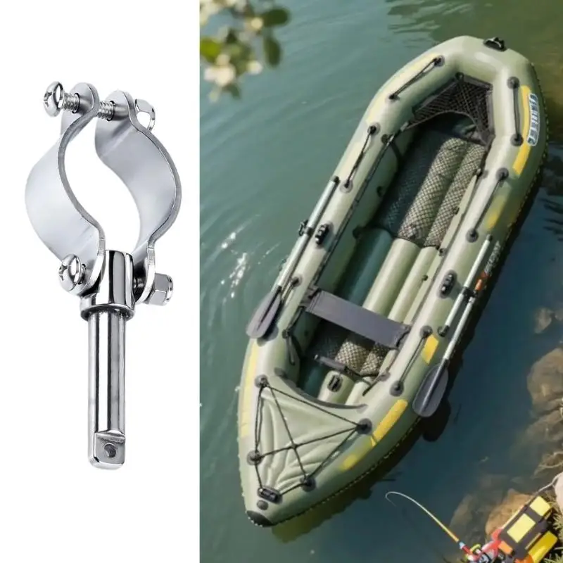 M76E Kleine Paddelhalterung aus 316 Edelstahl mit Schnellverschluss für Kajakfahren, konzipiert für Salzwasserumgebungen – Detail 7