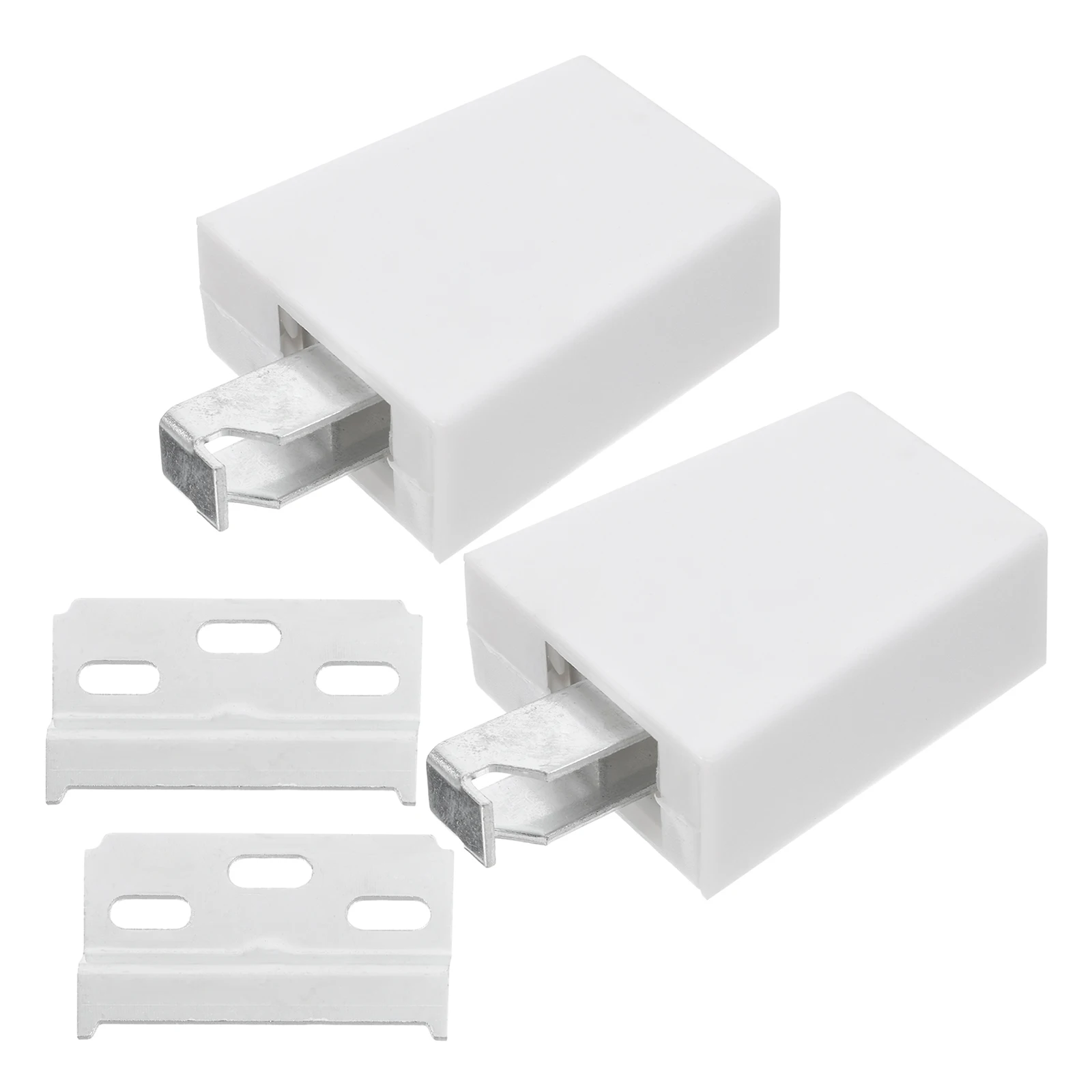 

2Pcs Heavy Duty Hidden Cabinet Hinges Mounted Connectors Wall Mount Brackets for Kitchen Storage Corner Chests Soft