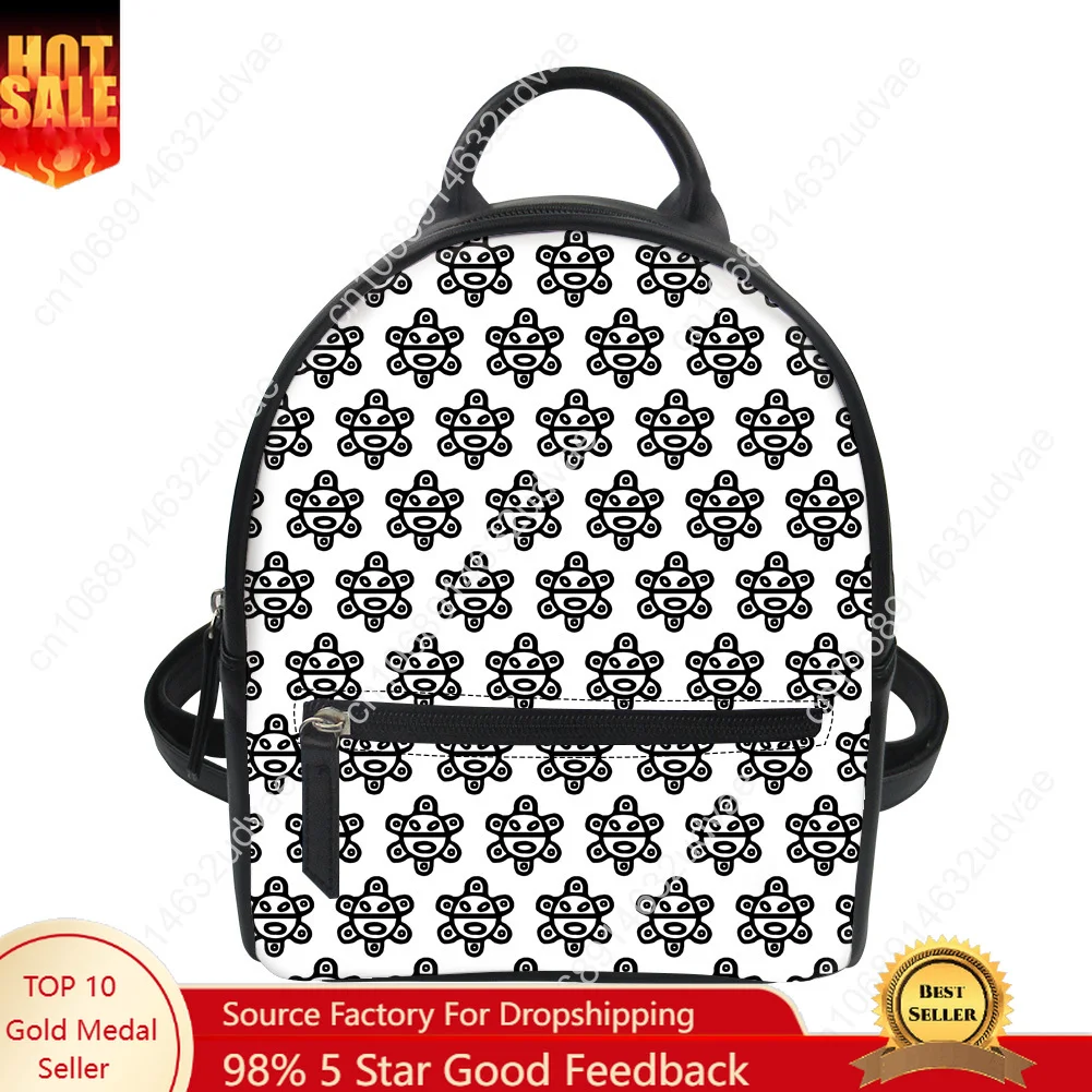 

Coqui Taino Backpack Purse Women Schoolbags Personalized Double Shoulder Bag High Quality Daypack Leather Travel Bag Gift